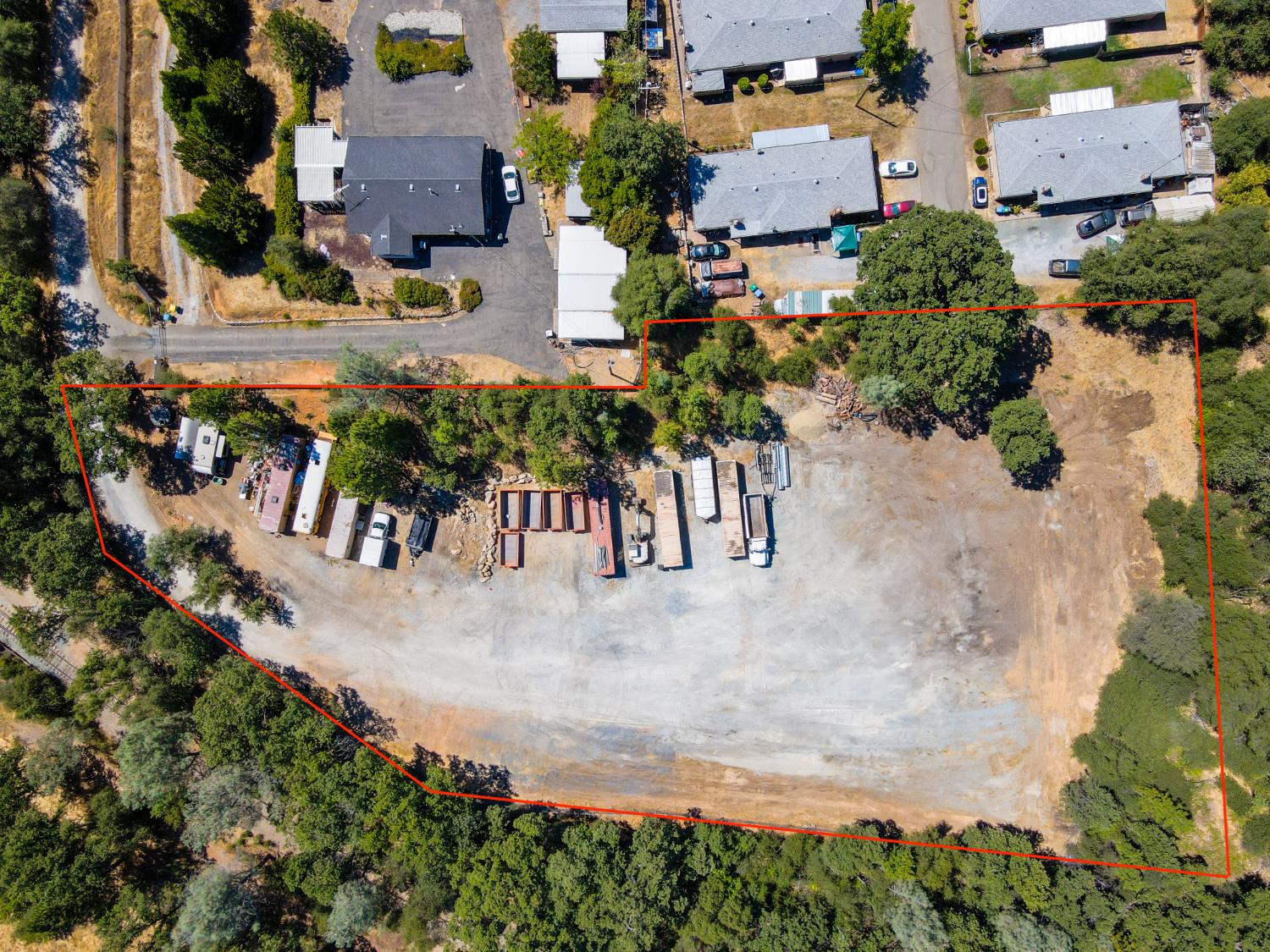 6069 Pleasant Valley Road El Dorado, CA 95623 - Photo 2 of 10 an aerial view of multiple houses with yard