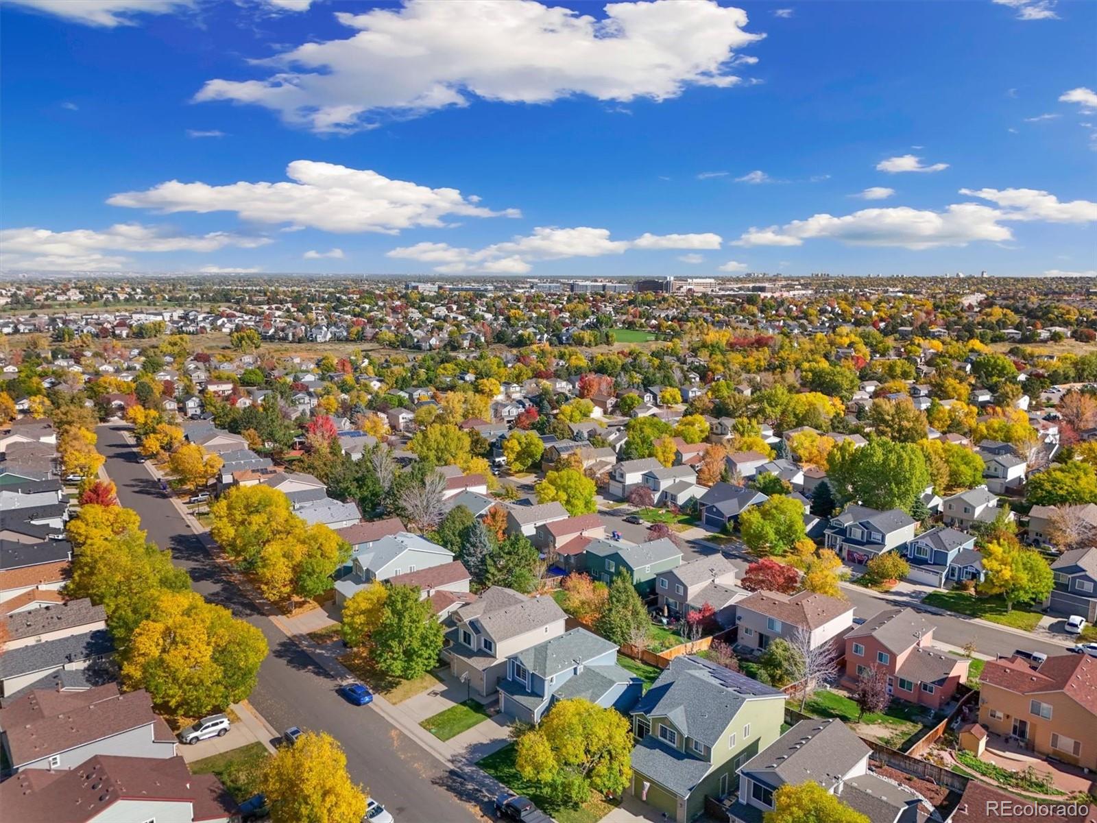 9823 South Castle Ridge Circle Highlands Ranch, CO 80129 - Photo 37 of 46 a view of a city