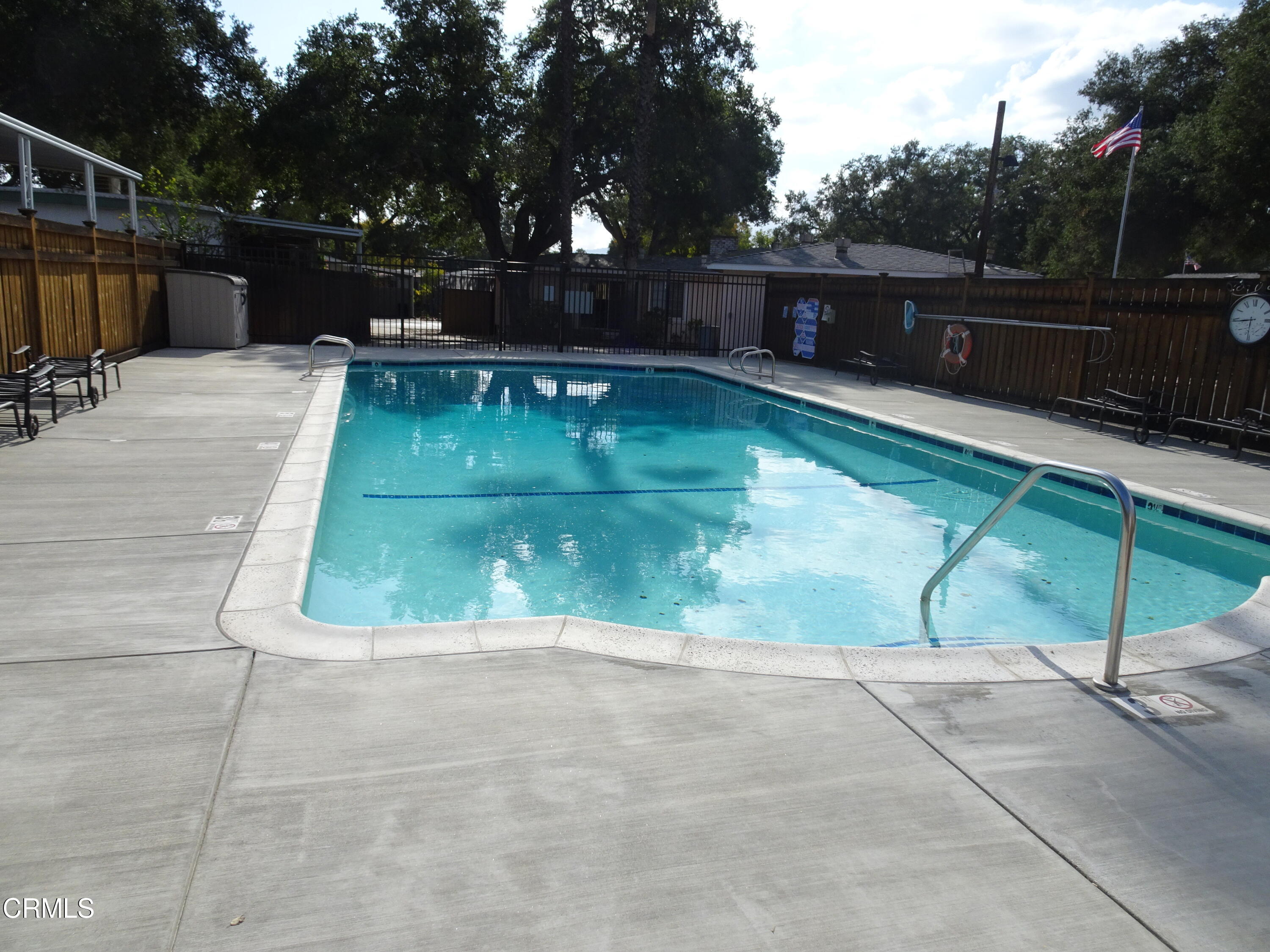 1225 South Rice Road, Unit 28 Ojai, CA 93023 - Photo 27 of 27 a view of a backyard