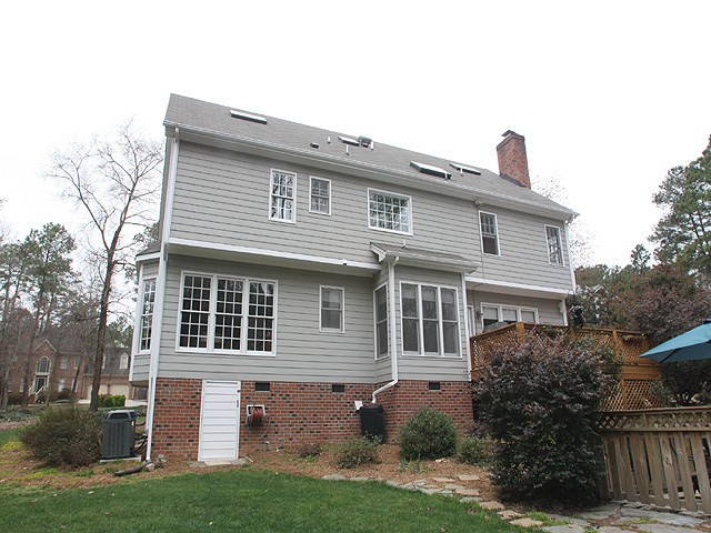 4105 Ridgebrook Bluffs Drive Raleigh, NC 27603 - Photo 23 of 25 Exterior Back