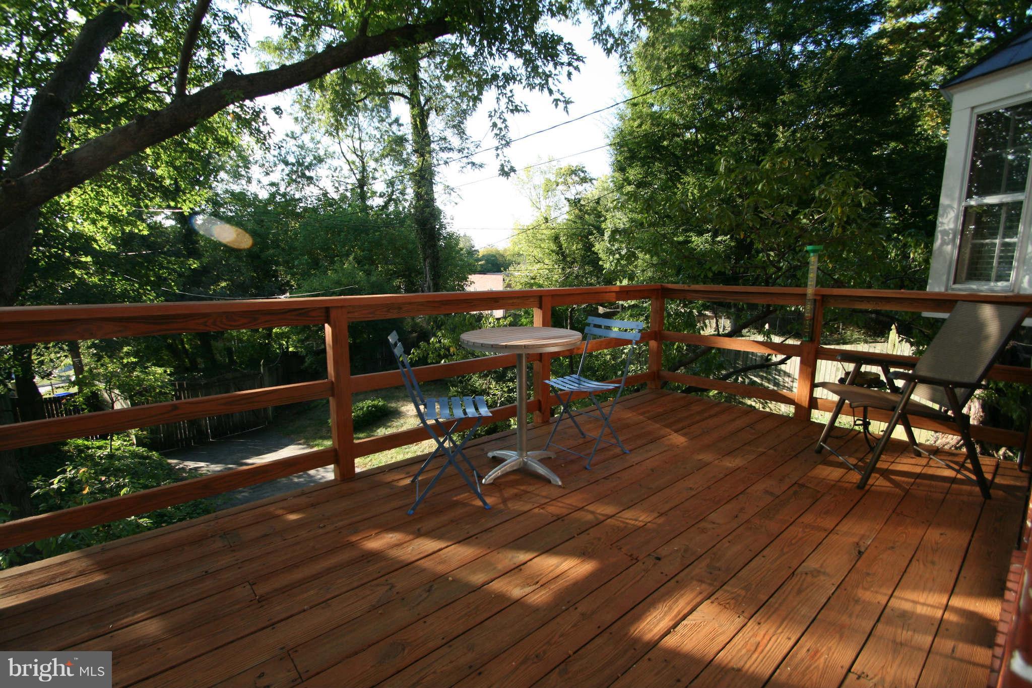 4202 Westview Road Baltimore, MD 21218 - Photo 20 of 30 Spacious Sunny Deck off Kitchen