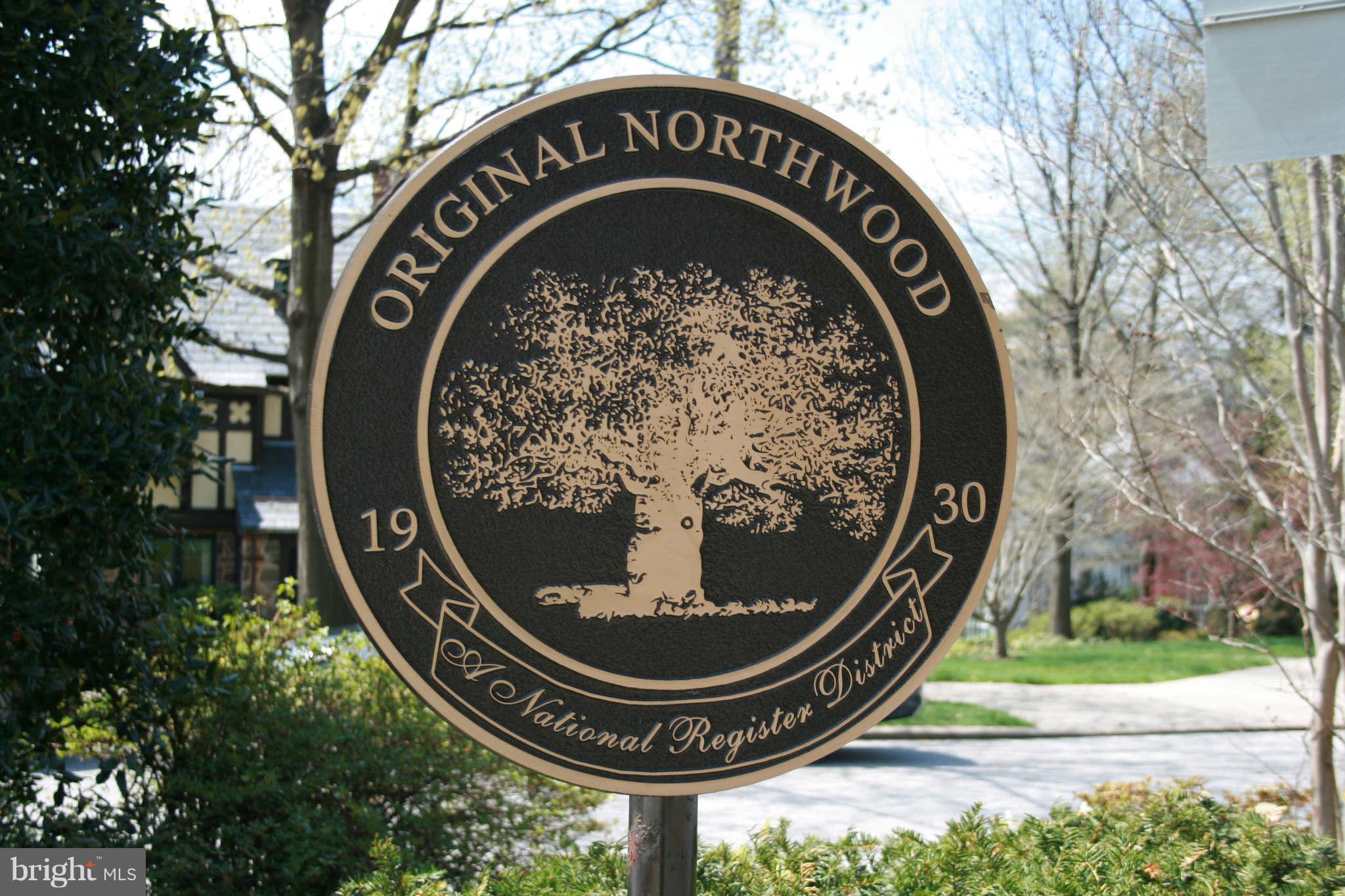 4202 Westview Road Baltimore, MD 21218 - Photo 29 of 30 Historic Original Northwood Marker