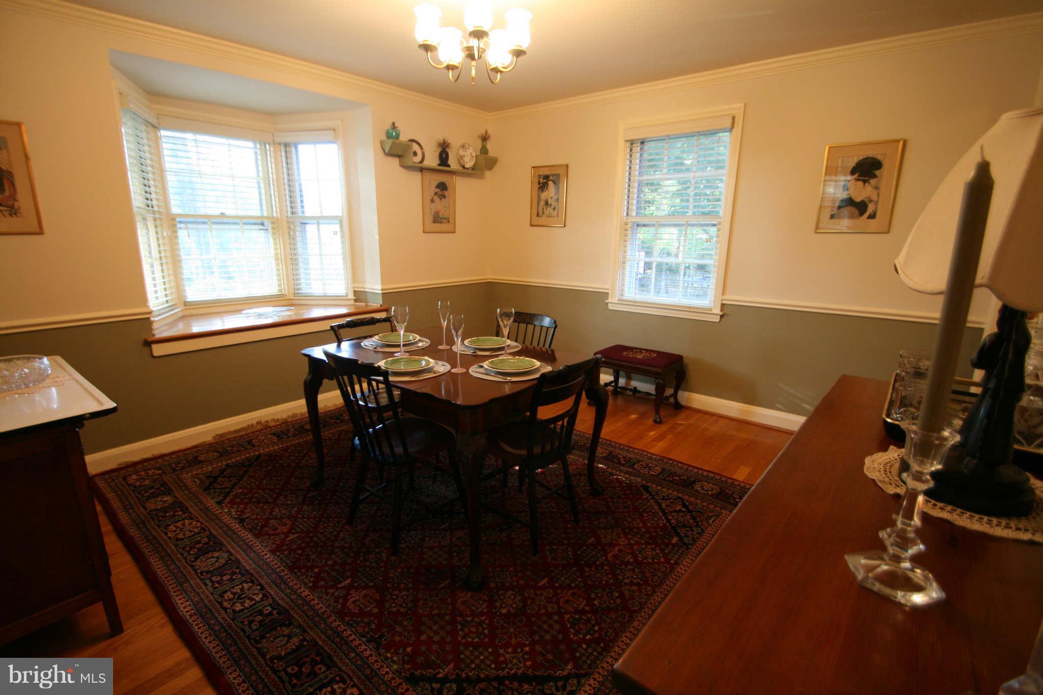 4202 Westview Road Baltimore, MD 21218 - Photo 8 of 30 Sunny Dining Room w/ Bay Window