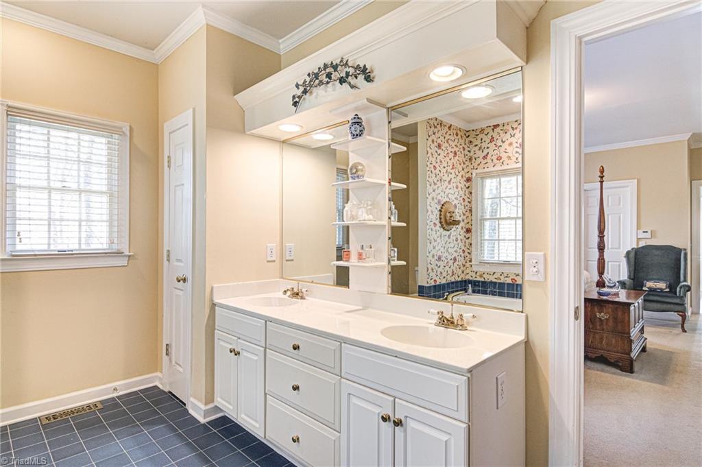 4511 Calabria Court High Point, NC 27265 - Photo 22 of 40 Dual sinks in primary bathroom