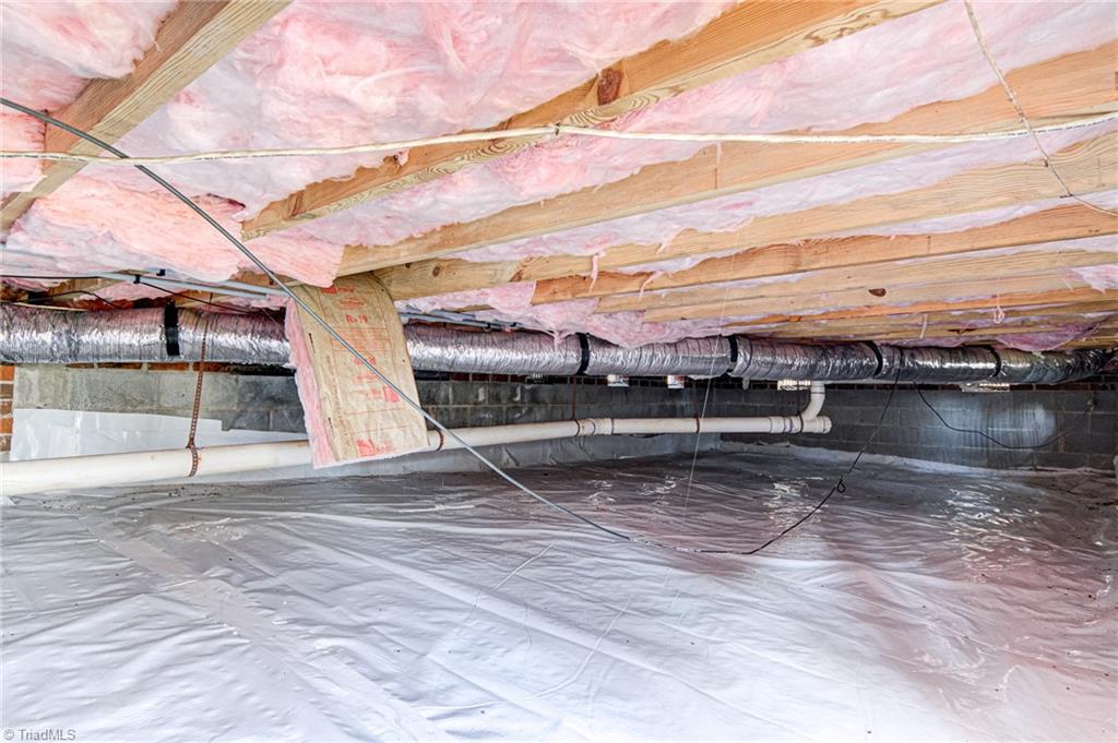 4511 Calabria Court High Point, NC 27265 - Photo 40 of 40 Sealed crawl space