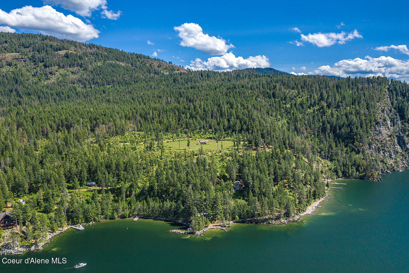 812 Pine Cove Road Clark Fork, ID 83811 - Photo 18 of 37 Aerial-Mountains-to-Water