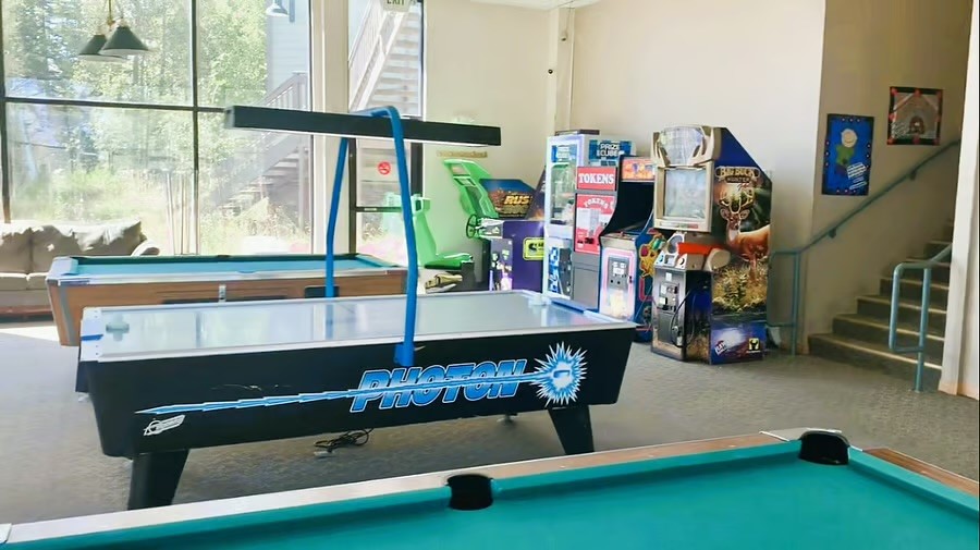8500 Ryan Gulch Road, Unit 301 Silverthorne, CO 80498 - Photo 30 of 49 a living room with furniture and a window