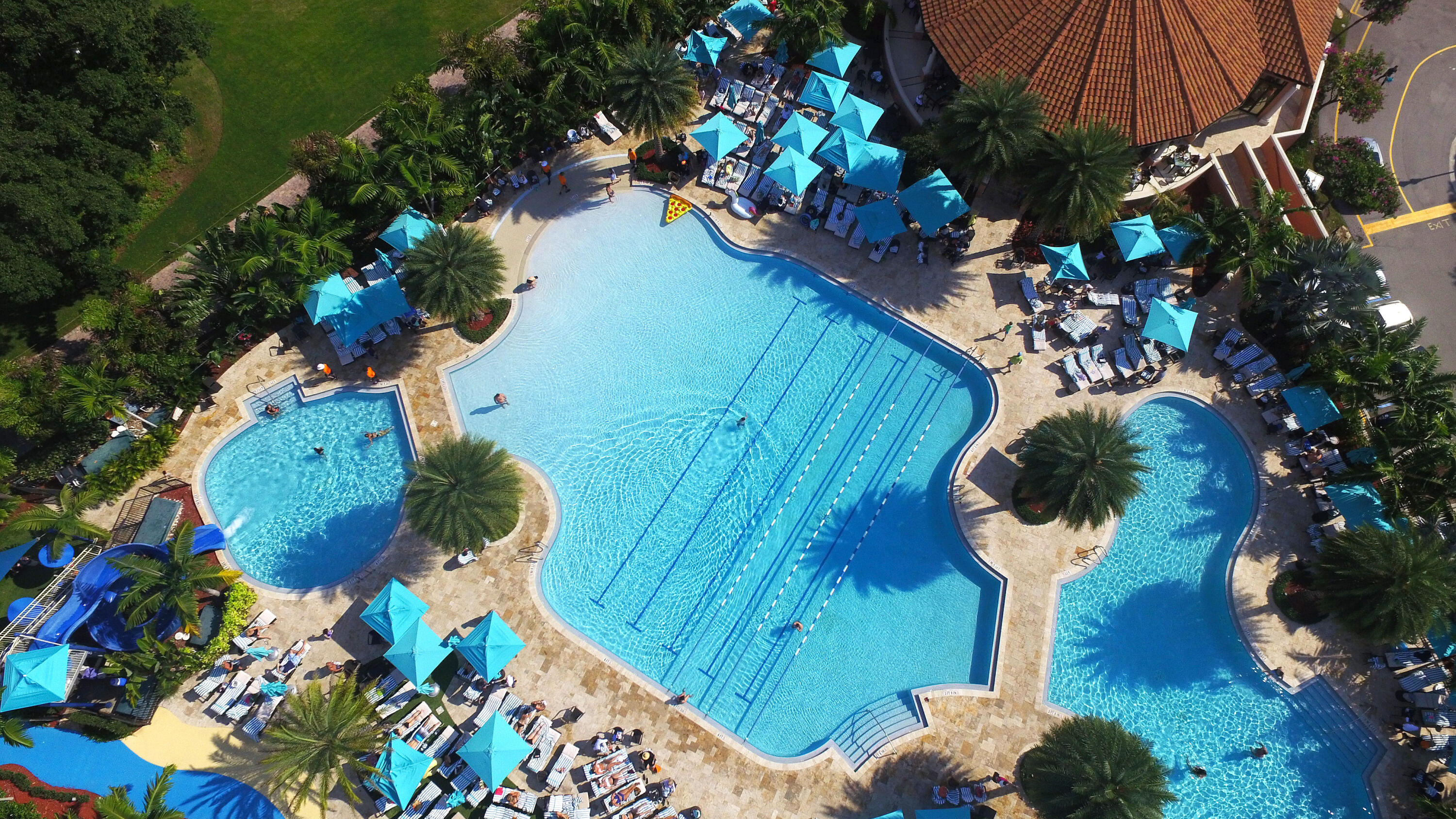 2199 Northwest 57th Street Boca Raton, FL 33496 - Photo 50 of 53 Pool aerial