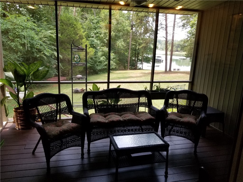 2011 Shelter Point Anderson, SC 29626 - Photo 12 of 33 Newly screened porch off dining room with lake vie