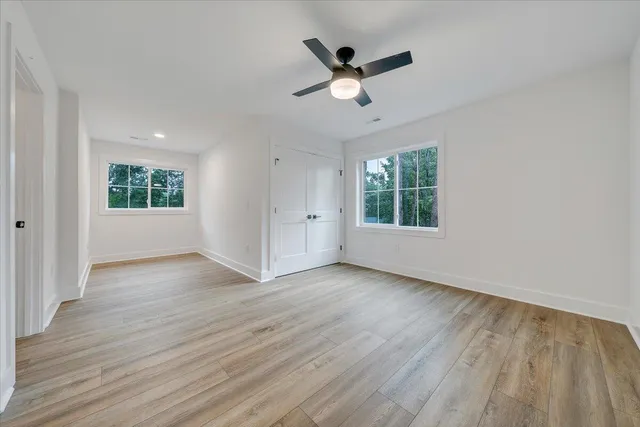 a view of a ocean with city