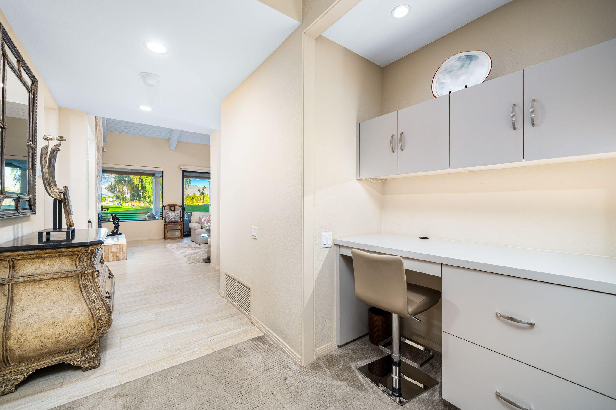 702 Inverness Drive Rancho Mirage, CA 92270 - Photo 43 of 49 a kitchen with a sink cabinets and window