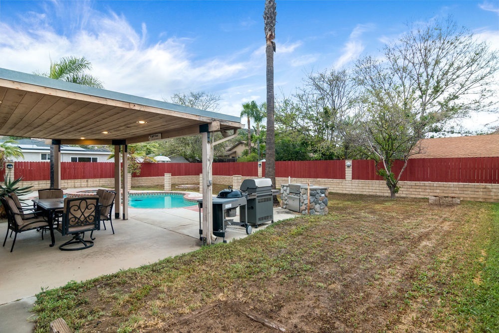10121 Los Ranchitos Road Lakeside, CA 92040 - Photo 20 of 25 Covered Patio- Huge Backyard
