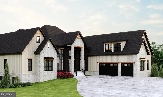 a front view of house with yard