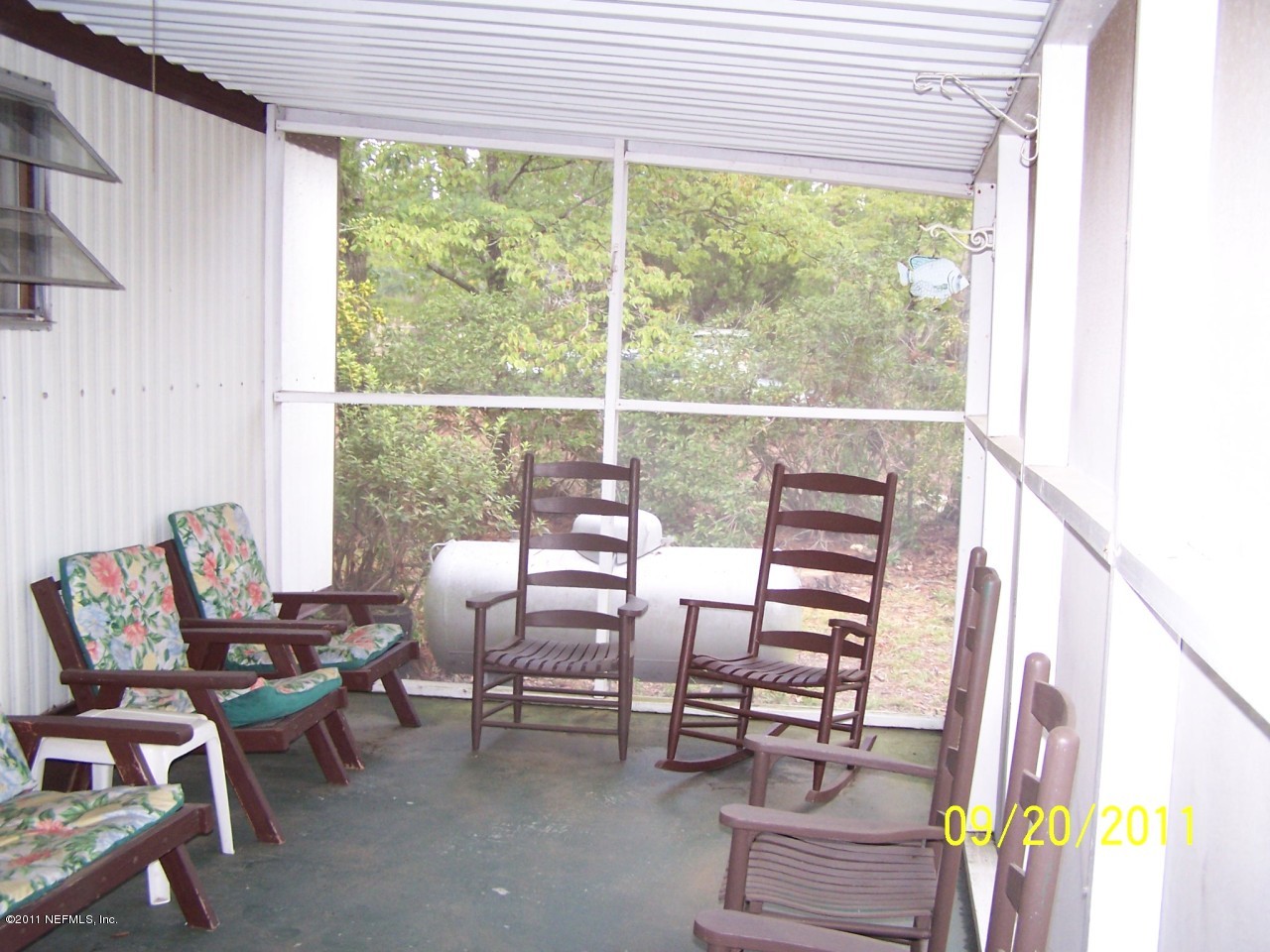 BACK SCREENED PORCH