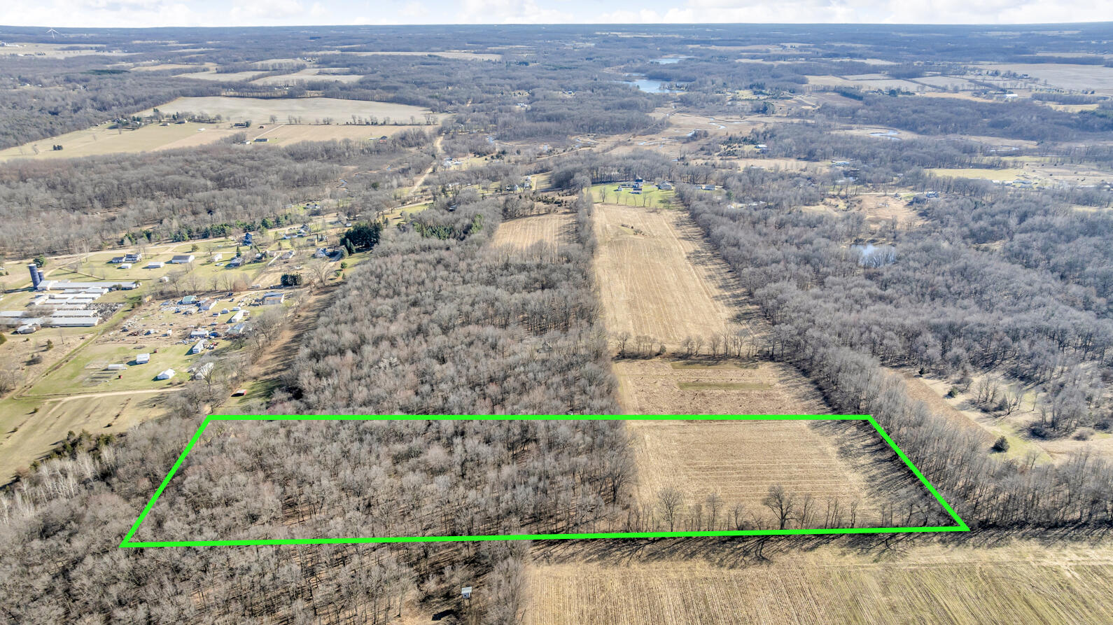 Vl Rowe Road Jonesville, MI 49250 - Photo 1 of 5 Rowe Rd Jonesville MI (VL - Aerials) - 2