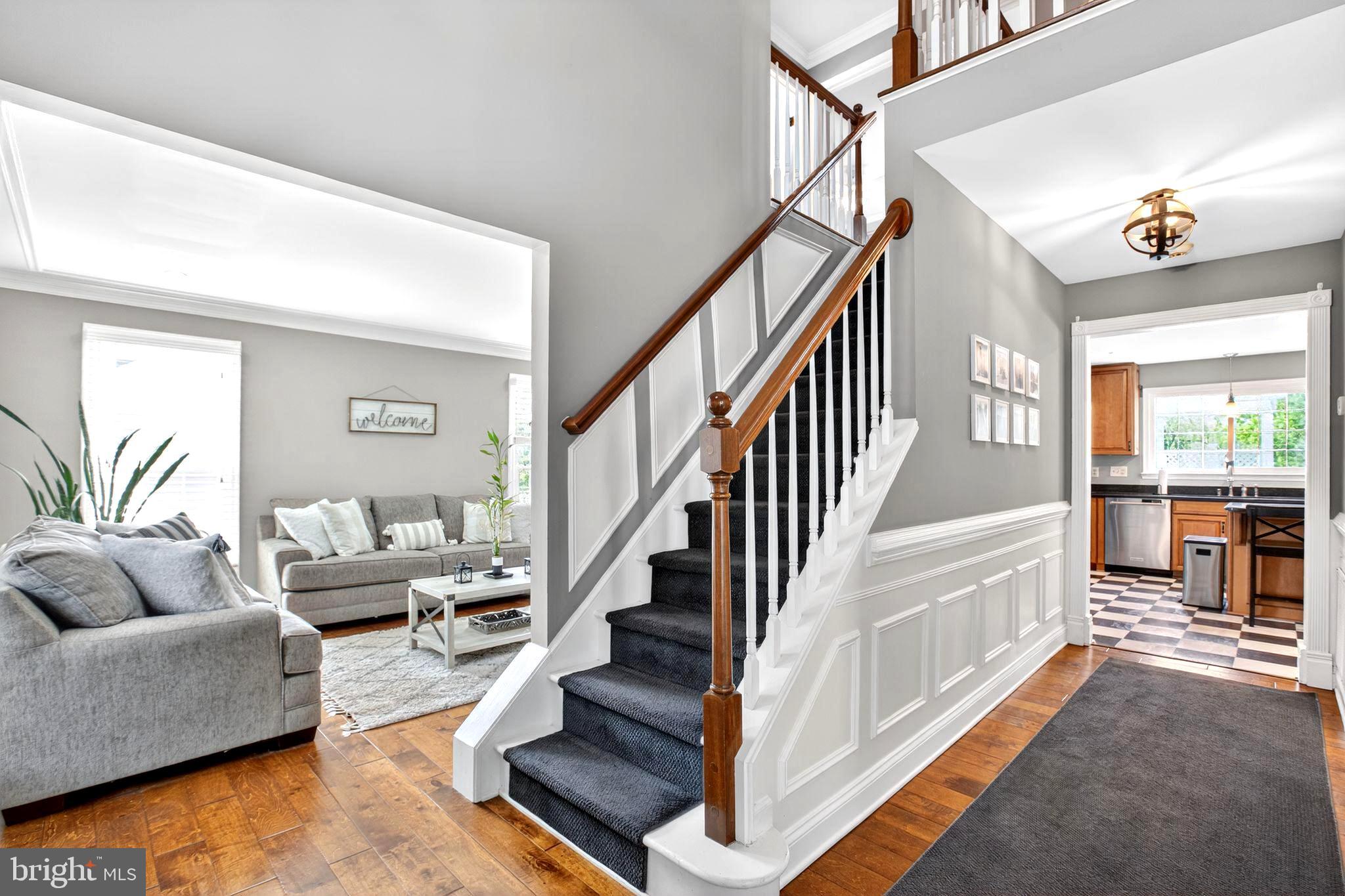 8084 Station Road Manassas, VA 20111 - Photo 55 of 55 Stairs to upper level. Great open floorplan