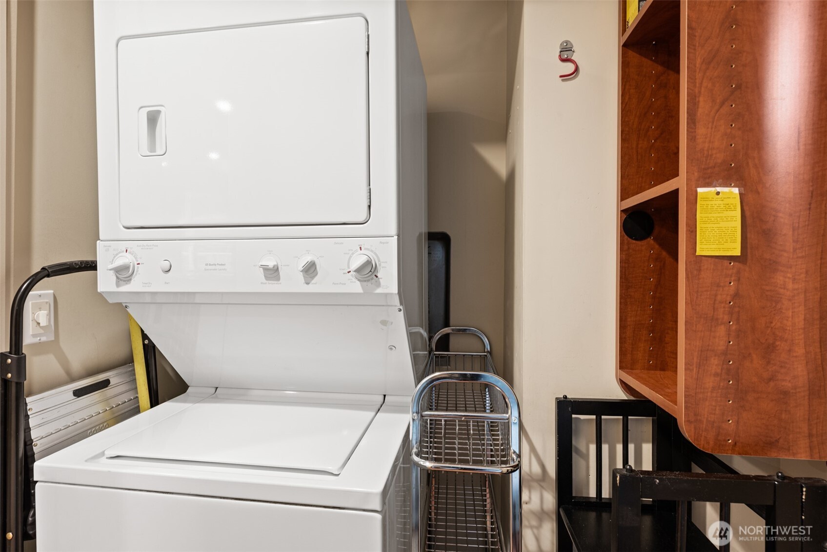 900 Lenora Street, Unit W801 Seattle, WA 98121 - Photo 17 of 36 a utility room with dryer and washer