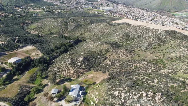 a view of a big yard