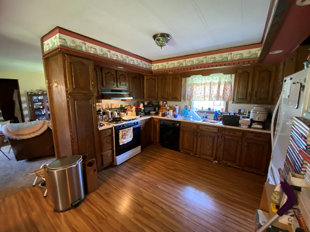 5197 Georgetown Road Franklin, PA 16323 - Photo 17 of 24 a kitchen with lots of counter top space and appliances