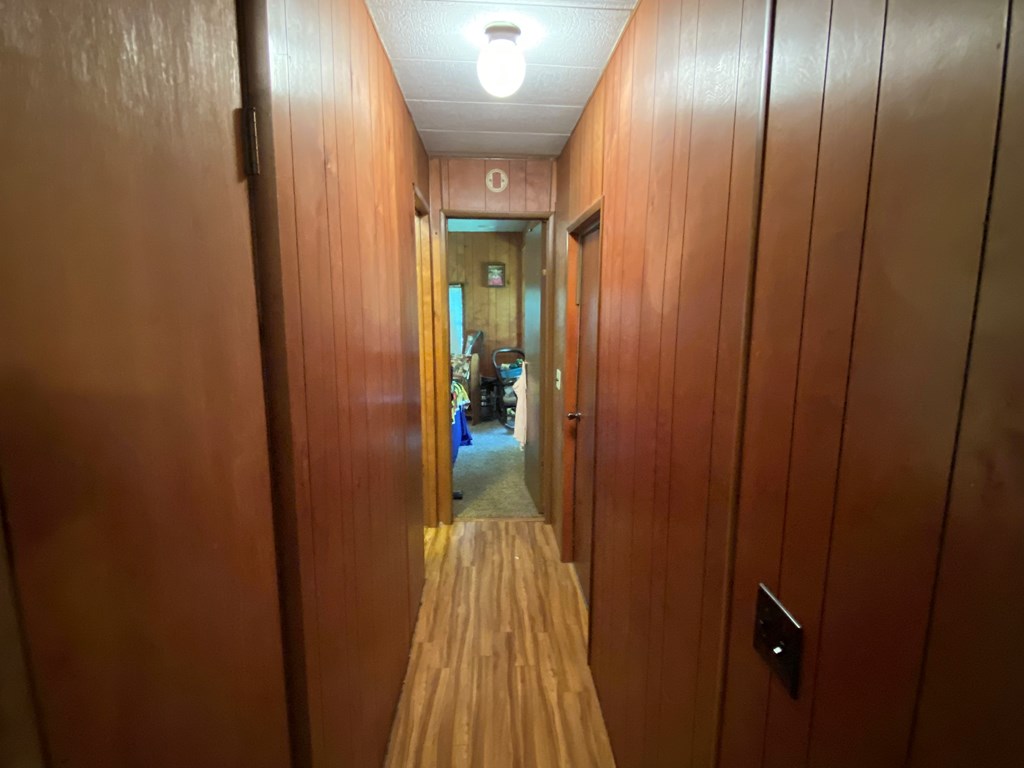 5197 Georgetown Road Franklin, PA 16323 - Photo 20 of 24 a view of hallway with wooden floor
