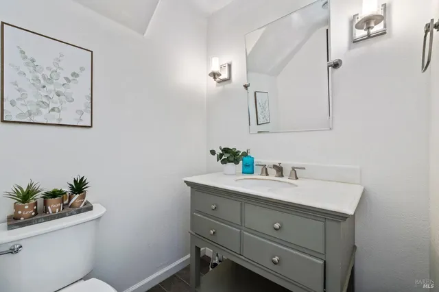 a view of bathroom with a sink