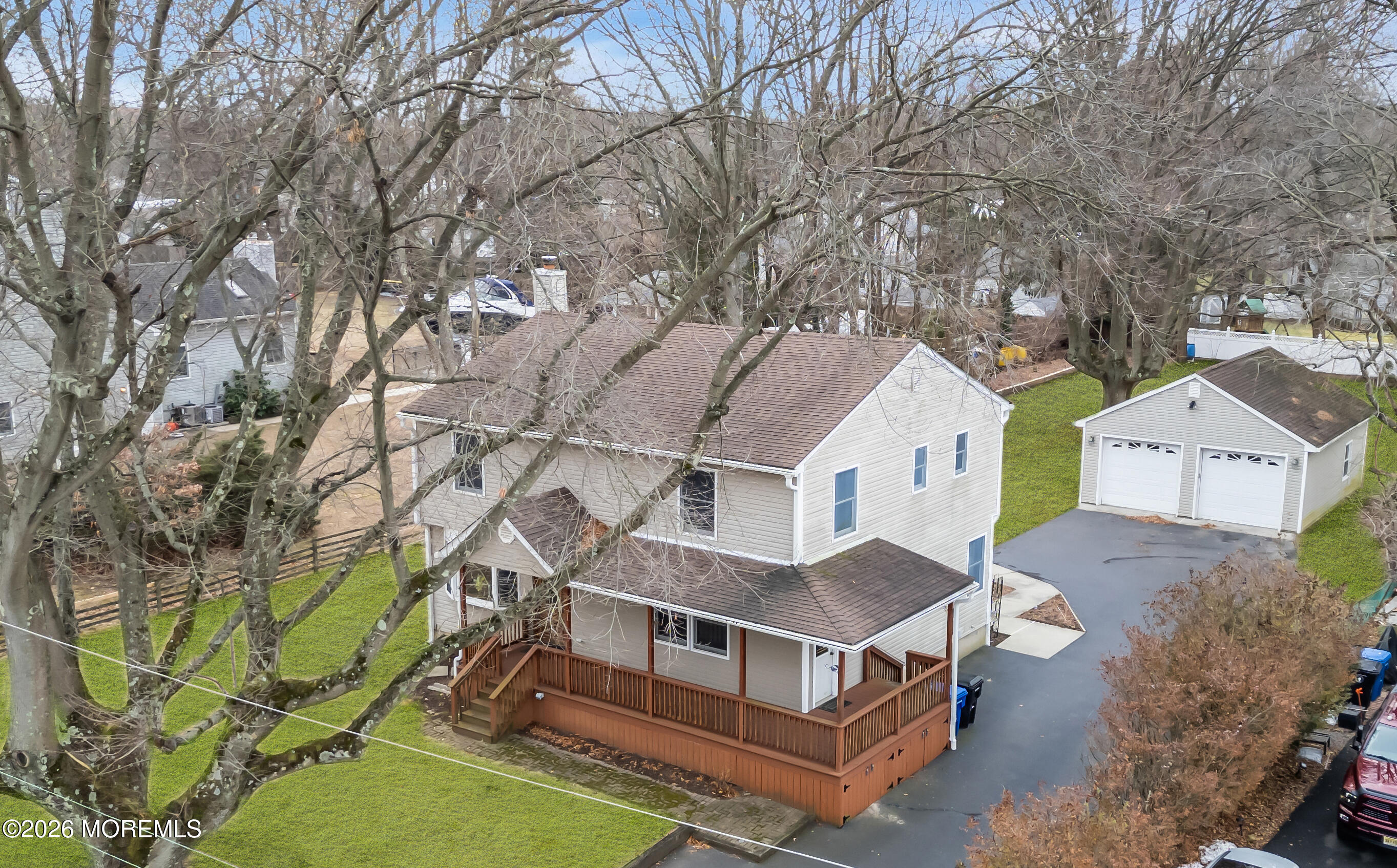 151 Magnolia Lane Middletown, NJ 07748 - Photo 17 of 60 1-drone front shot