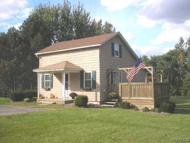 9299 Ridge Road Hartland, NY 14105 - Photo 1 of 1 Exterior Front. Smart buy here! Lined with pines,