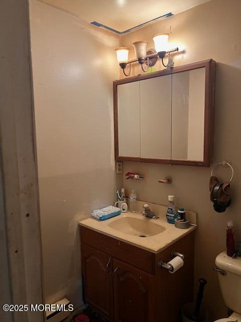 536 Devon Street Forked River, NJ 08731 - Photo 7 of 11 a bathroom with a sink and a mirror