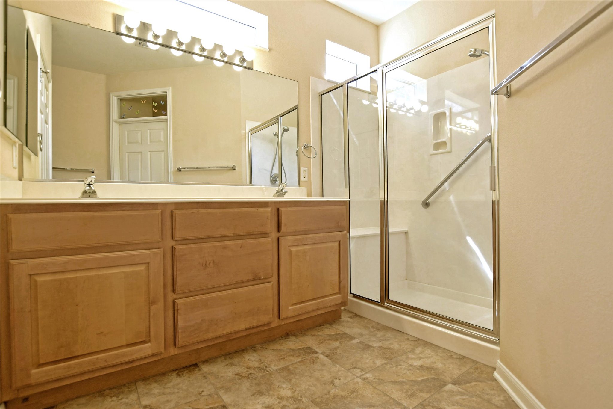 112 Bluebell Drive Georgetown, TX 78633 - Photo 21 of 23 a bathroom with a sink and a mirror