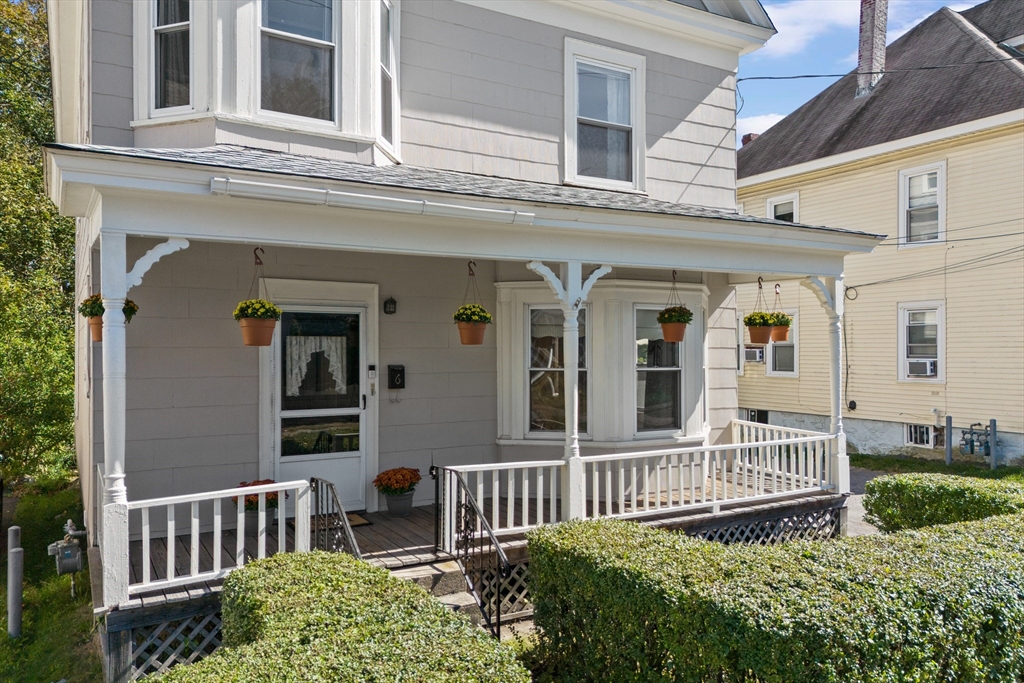 6 Barker Street Methuen, MA 01844 - Photo 2 of 42 front view of a house with a porch