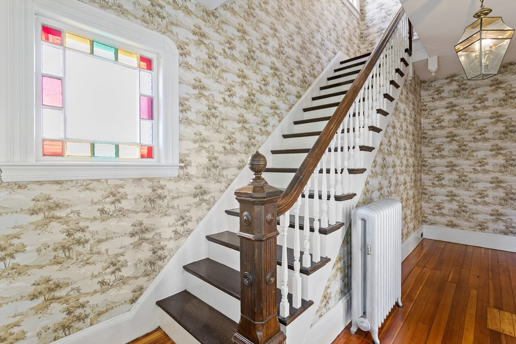 6 Barker Street Methuen, MA 01844 - Photo 8 of 42 a view of staircase with white walls