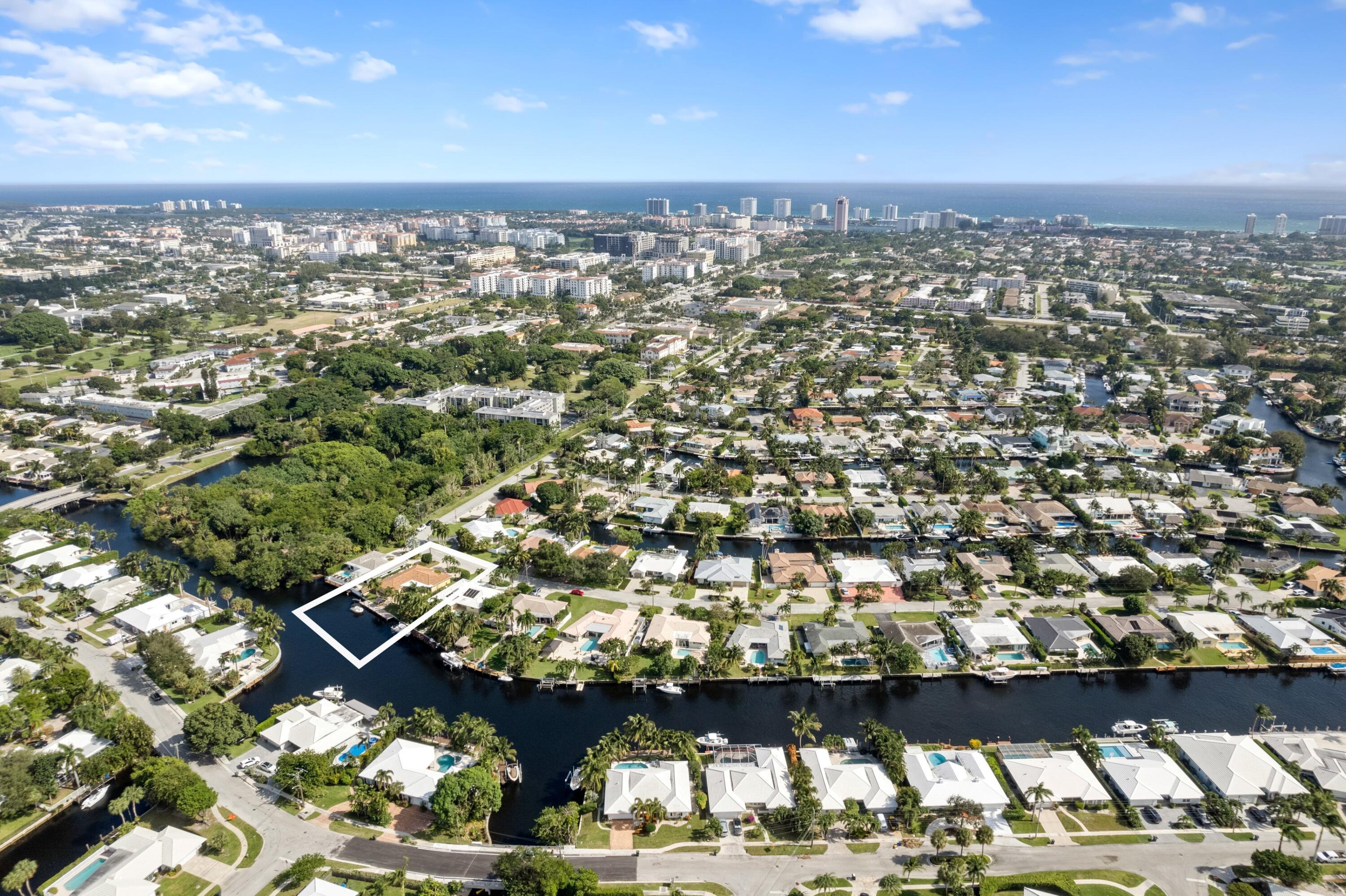 1155 Southwest 5th Court Boca Raton, FL 33432 - Photo 5 of 29 Aerial View