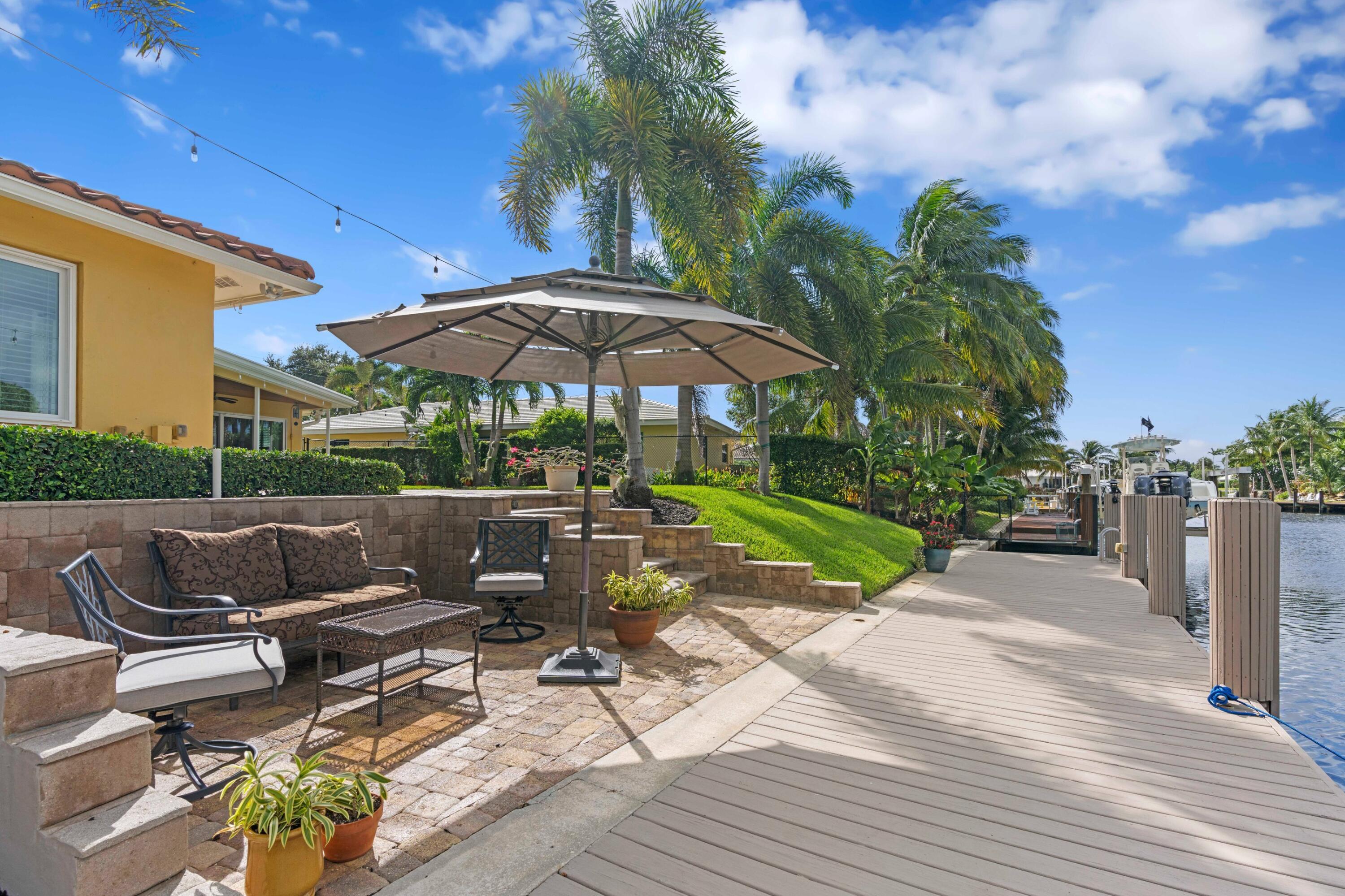 1155 Southwest 5th Court Boca Raton, FL 33432 - Photo 8 of 29 Dock Patio