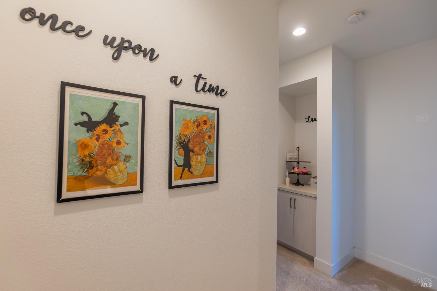 306 Rockview Road Novato, CA 94949 - Photo 20 of 37 an entryway with a painting on the wall