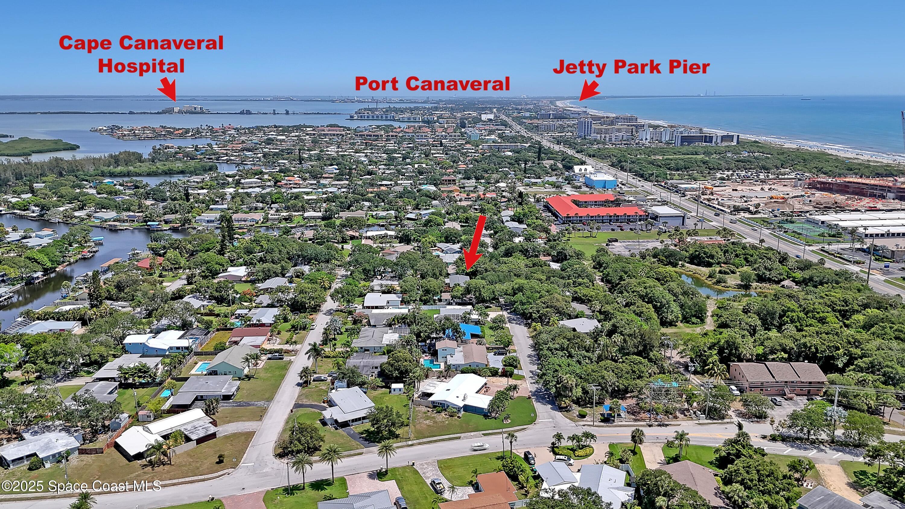 955 Samar Road Cocoa Beach, FL 32931 - Photo 36 of 37 an outdoor space with lots of green space