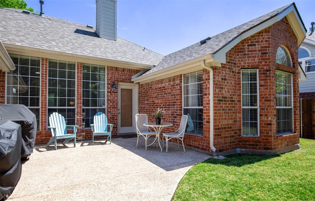6425 Radslow Drive Frisco, TX 75035 - Photo 29 of 34 Open back patio with spacious seating.