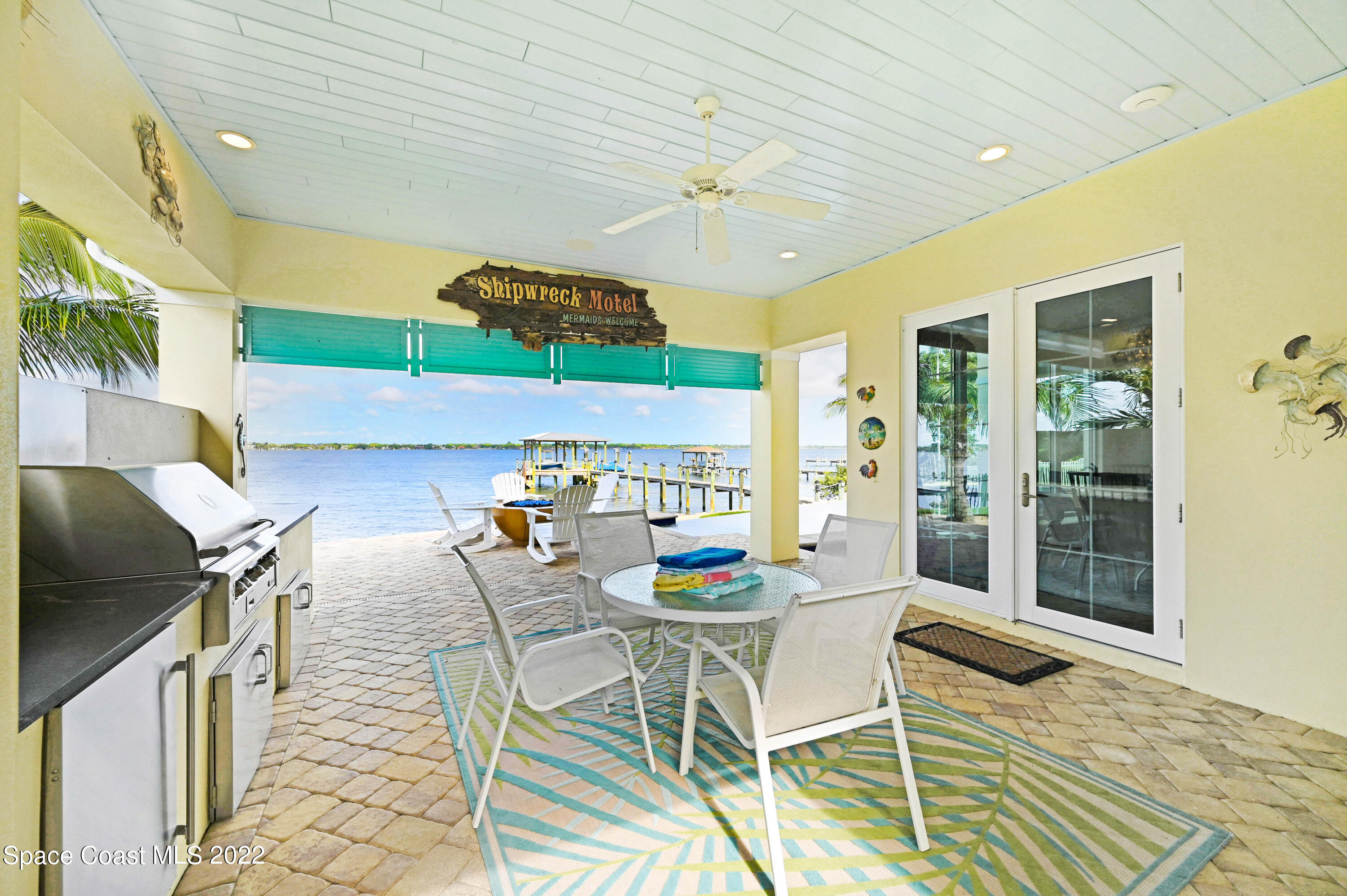 4325 Randon Lane Merritt Island, FL 32952 - Photo 18 of 68 Outdoor Lanai and Summer Kitchen