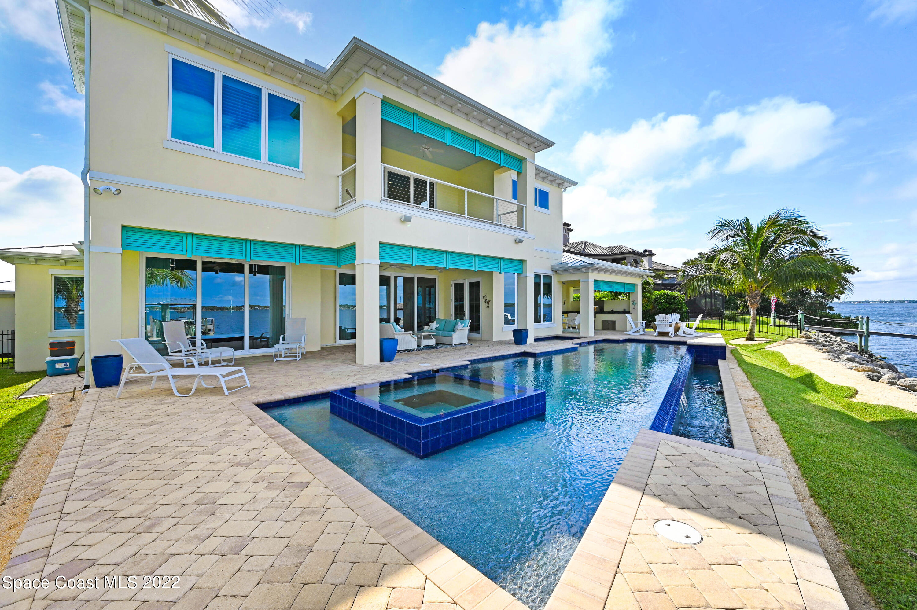 4325 Randon Lane Merritt Island, FL 32952 - Photo 3 of 68 Two Story Residence with Panoramic Views