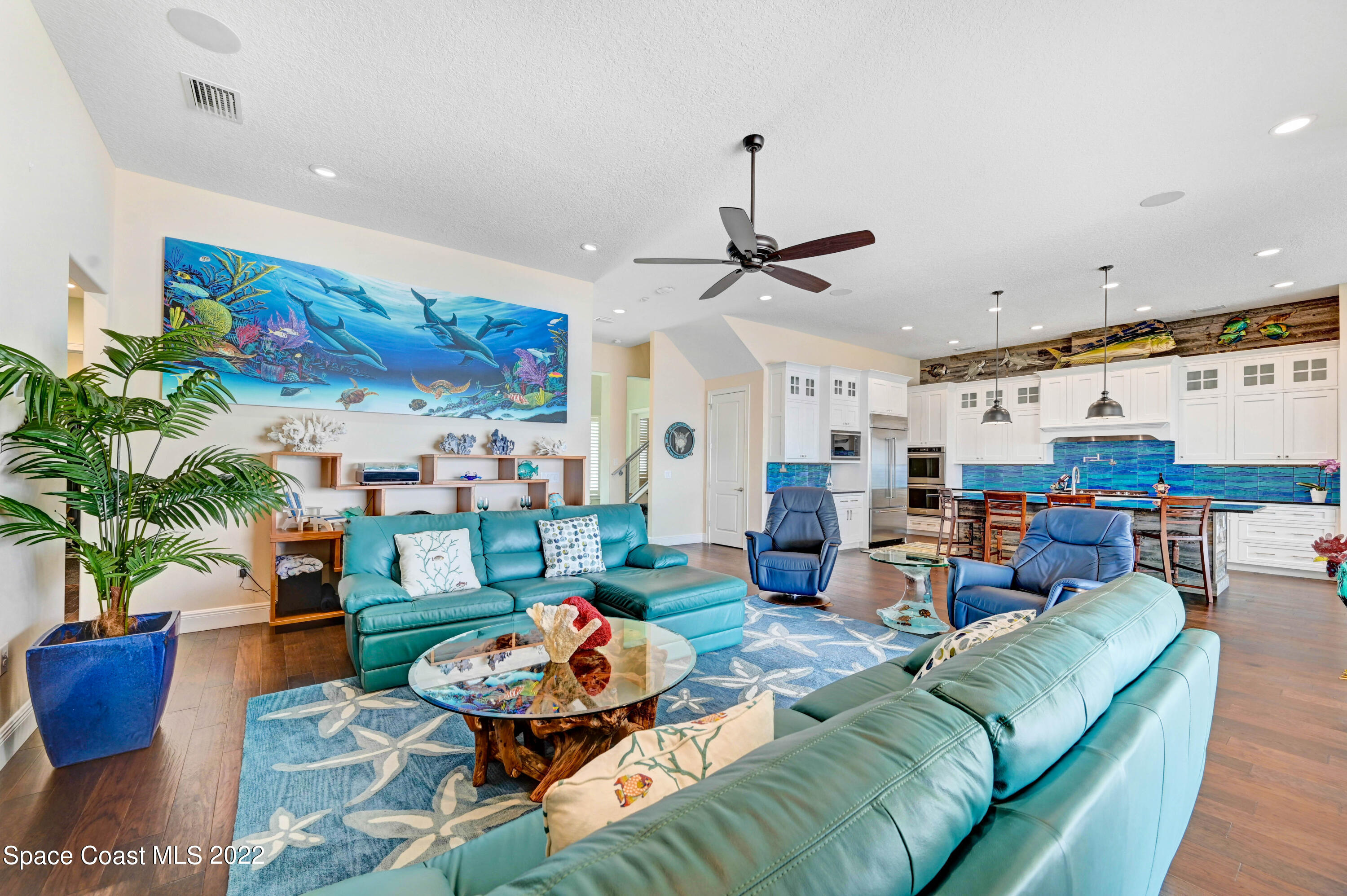 4325 Randon Lane Merritt Island, FL 32952 - Photo 31 of 68 Family Room open to kitchen