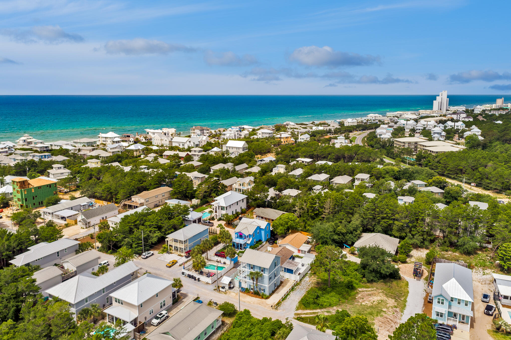 139 Brown Street Santa Rosa Beach, FL 32459 - Photo 41 of 45 an aerial view of multiple house