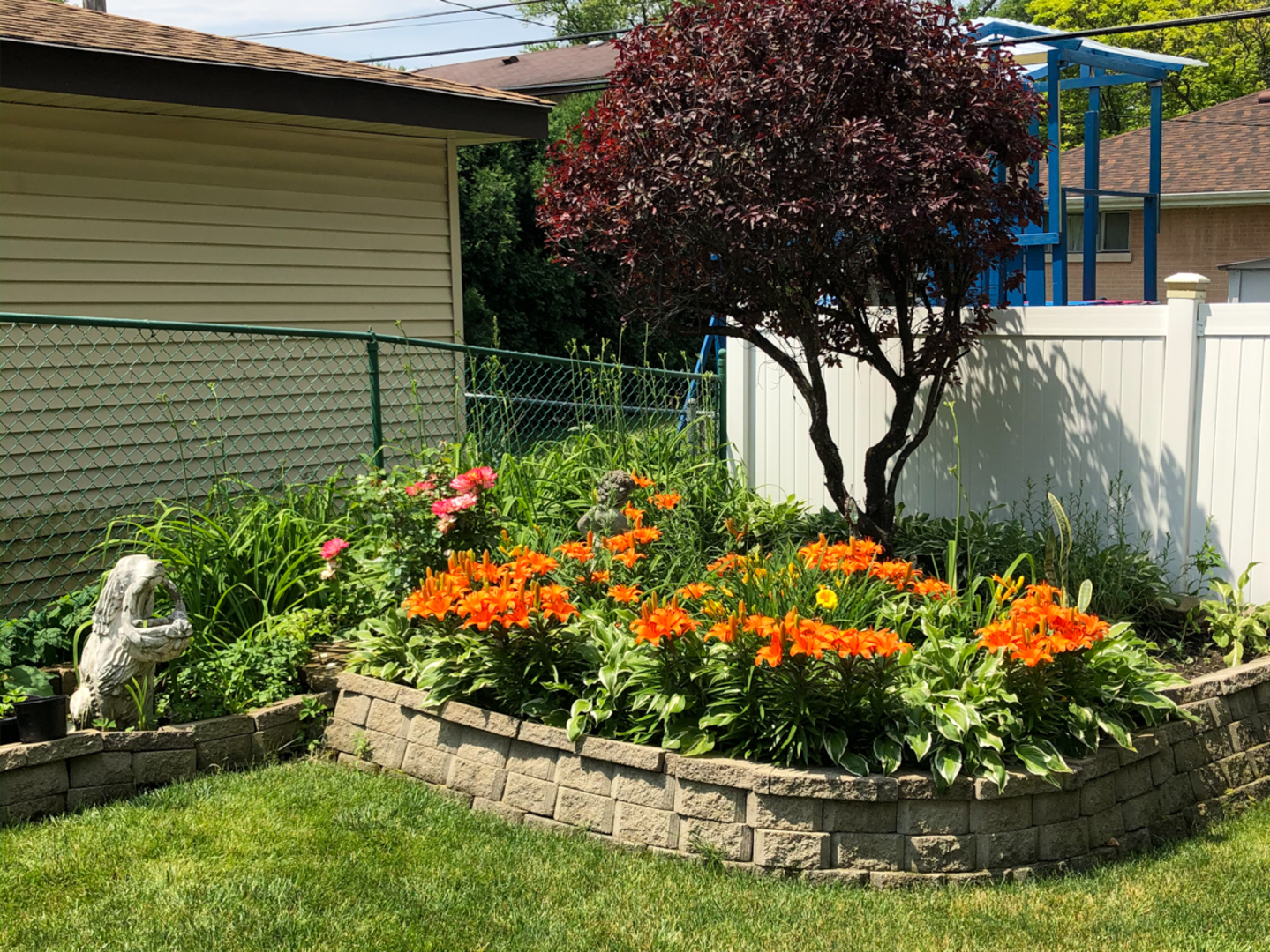 1026 Fortuna Avenue Park Ridge, IL 60068 - Photo 26 of 43 a view of a garden with flowers