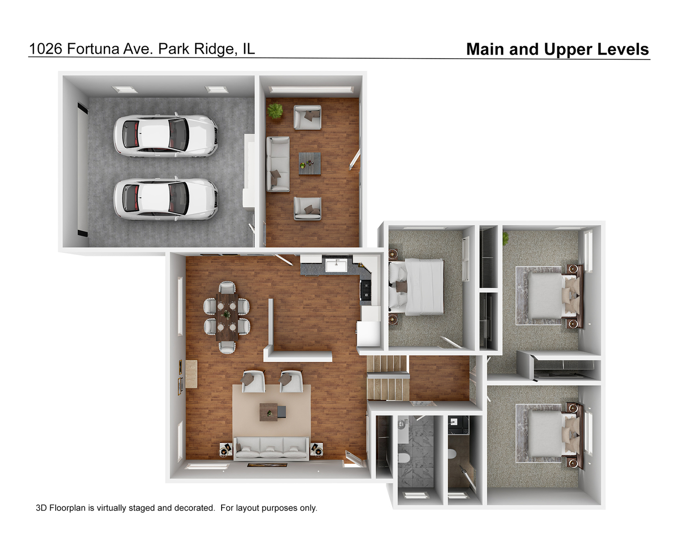 1026 Fortuna Avenue Park Ridge, IL 60068 - Photo 40 of 43 a picture of a room with a cabinet
