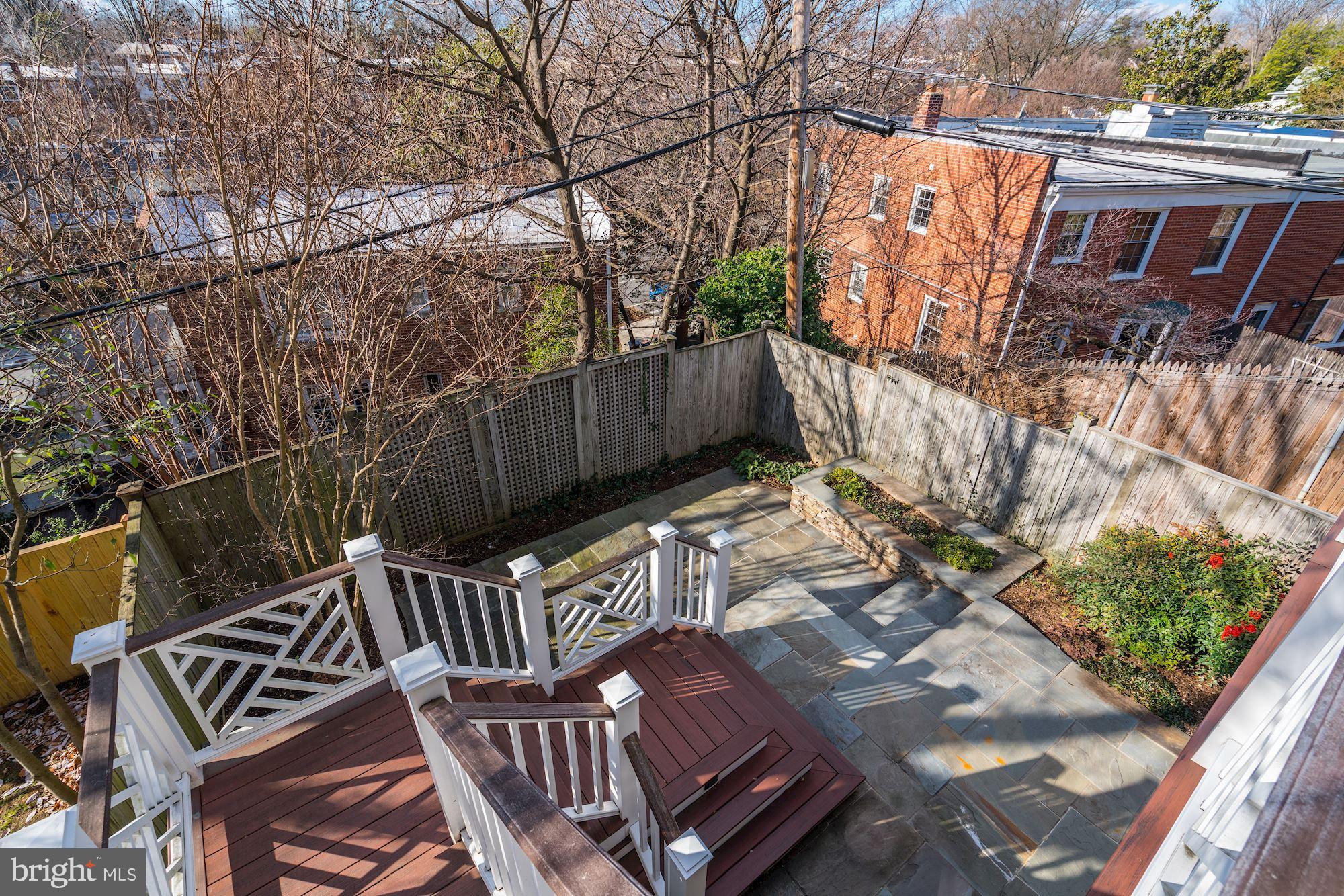 2242 Hall Place Northwest Washington, DC 20007 - Photo 15 of 16 Patio