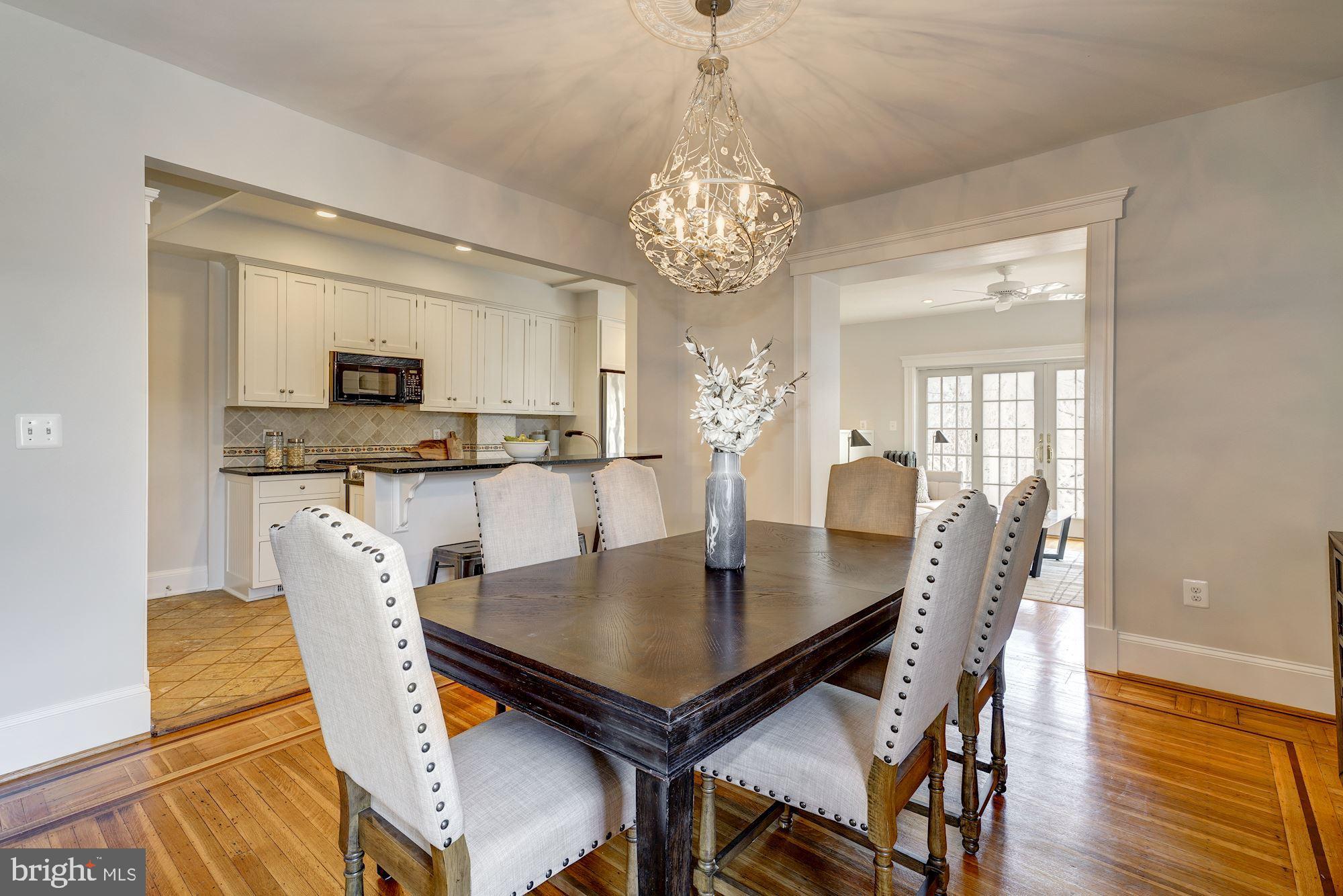 2242 Hall Place Northwest Washington, DC 20007 - Photo 4 of 16 Dining Room