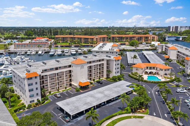 a view of a city with tall buildings