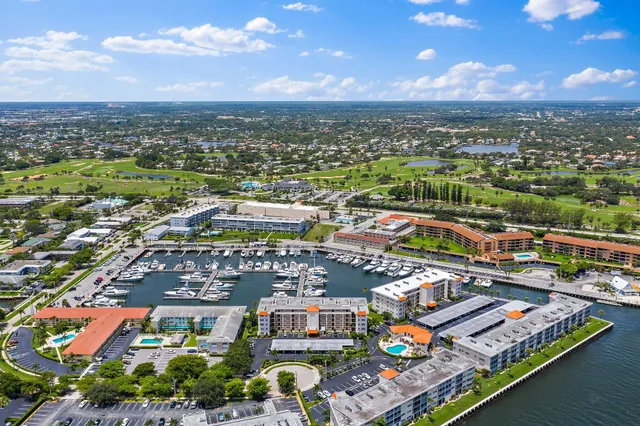 a view of a city with tall buildings