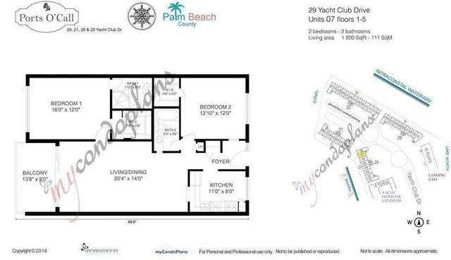 $3,450 | 29 Yacht Club Drive, Unit 407, North Palm Beach, FL 33408
