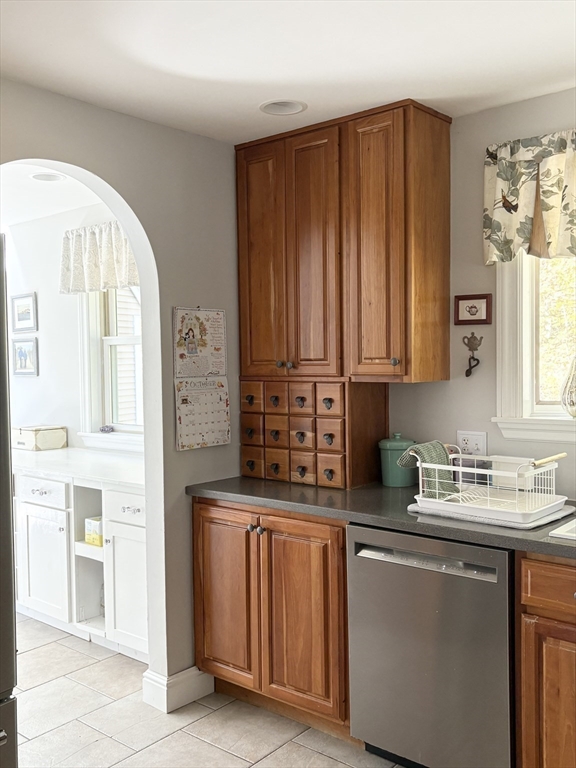 101 Russell Hill Road Ashburnham, MA 01430 - Photo 10 of 42 a kitchen with stainless steel appliances a sink a stove a refrigerator cabinets and a window