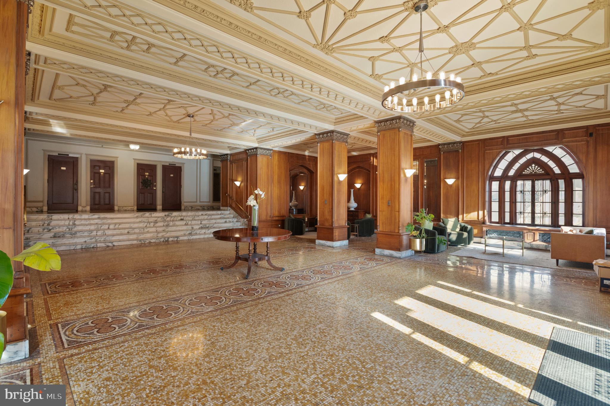 1613 Harvard Street Northwest, Unit 102 Washington, DC 20009 - Photo 2 of 27 a view of a lobby with furniture