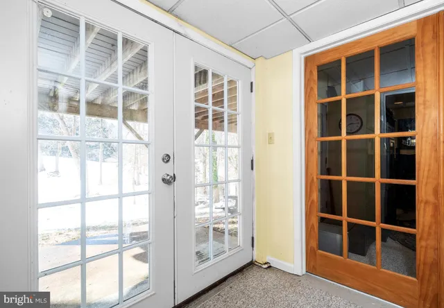 a outdoor living space with furniture and garden view